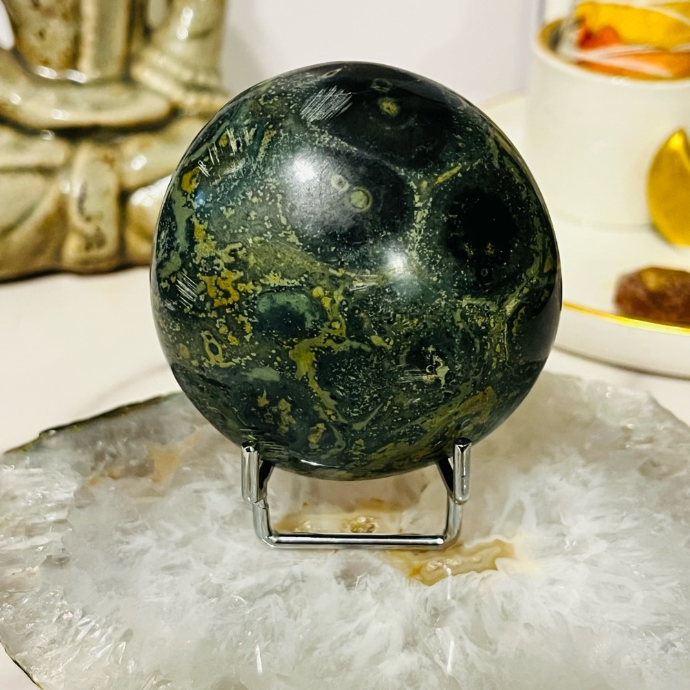 Peace✨Grounding - Polished Kambaba Jasper Free Form